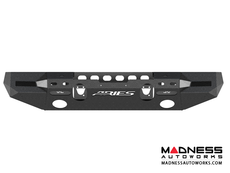 Jeep Wrangler JL Trailchaser Bumper - Front - Option 7 - Aluminum